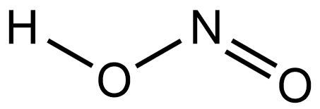 Hno2 схема. Структурная формула азотной кислоты. Графическая формула азотистой кислоты. Азотистая кислота формула. Структурная формулаазотнй кислоты.